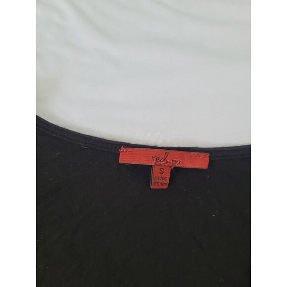 Y2k BKE Cut Out Front Short Sleeve Top Size S Black Grunge Goth Witchy - Picture 3 of 6